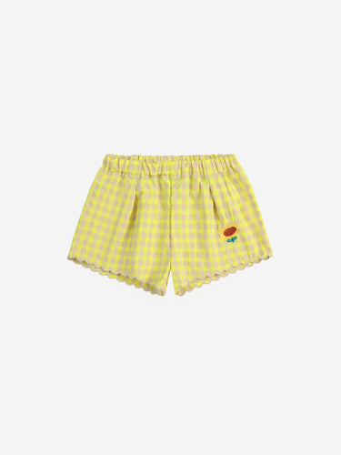 Bobo Choses / BABY / Woven Shorts / Vichy Ruffle