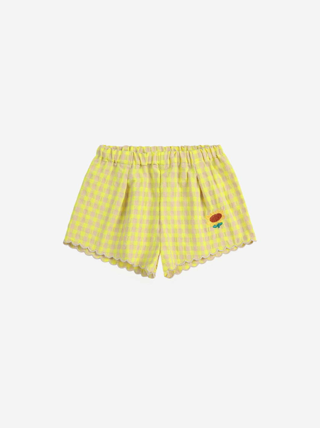 Bobo Choses / BABY / Woven Shorts / Vichy Ruffle