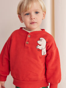 Bobo Choses / BABY / Buttoned Sweatshirt / Freedom Bird