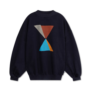 Repose AMS / Crewneck Sweater / Deep Dark Blue