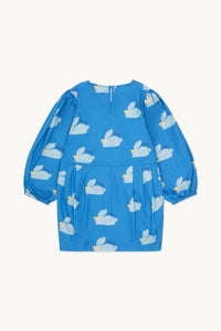 Tinycottons / KID / Rabbits Dress / Blue