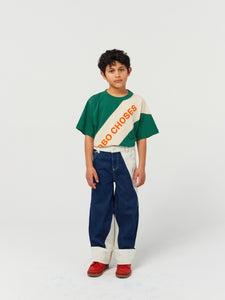 Bobo Choses / B-SIDE / KID / Straight Denim Pants / BC Conrast Color