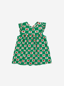 Bobo Choses / BABY / Ruffle Dress / Tomato AO