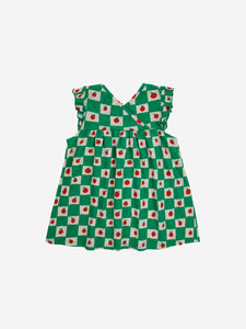 Bobo Choses / BABY / Ruffle Dress / Tomato AO