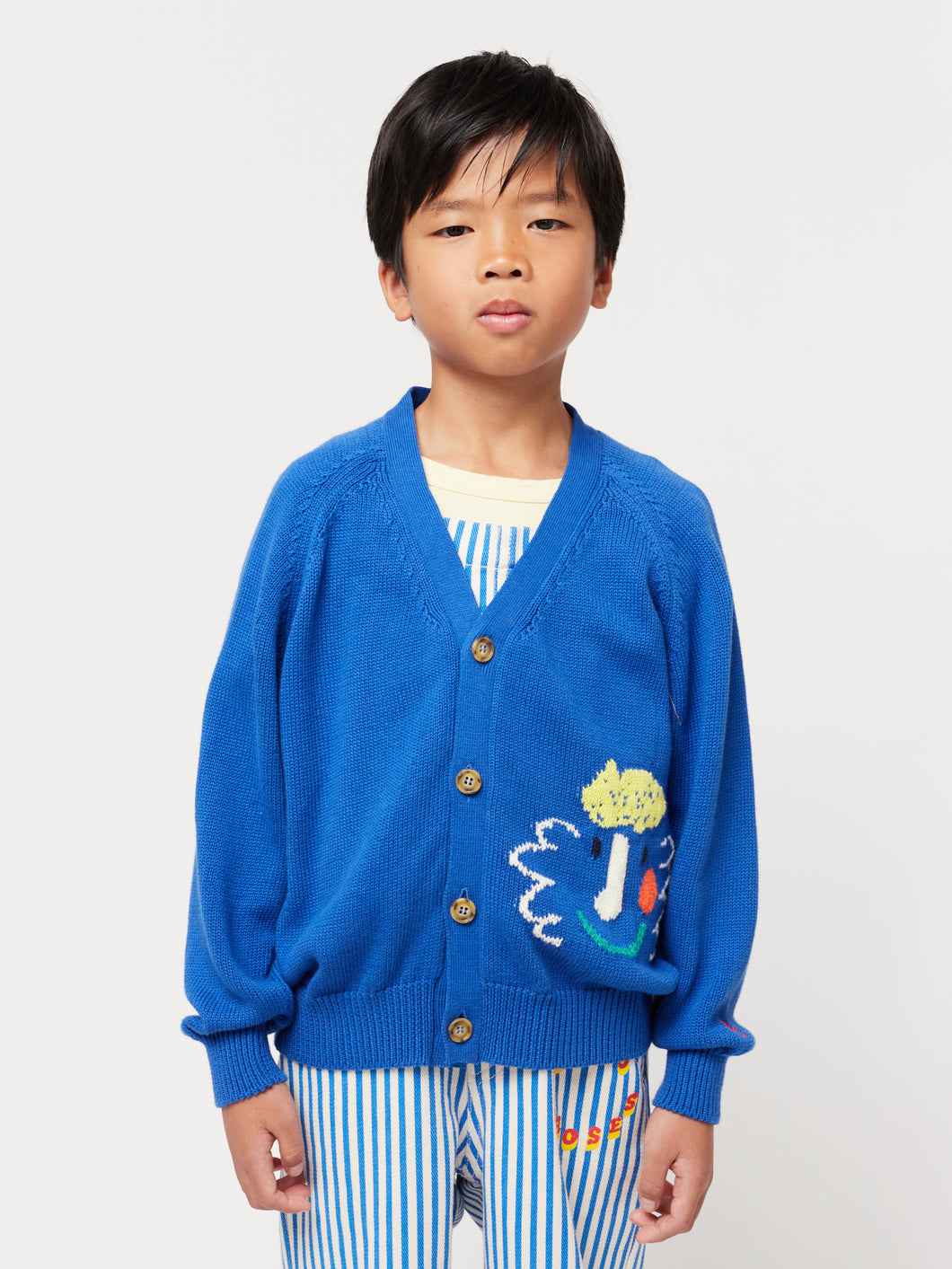 Bobo Choses / KID / Cardigan / Happy Mask