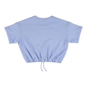 Morley / Cropped Wide Sweat T-Shirt / Weasel Agna Surf