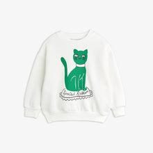 Load image into Gallery viewer, Mini Rodini / Sweatshirt / Cat / White