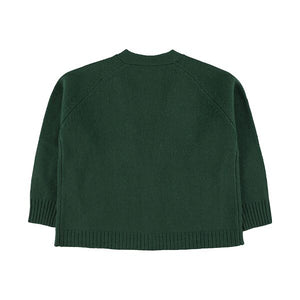 Morley / Cardigan / Timon Wool / Caccia Green