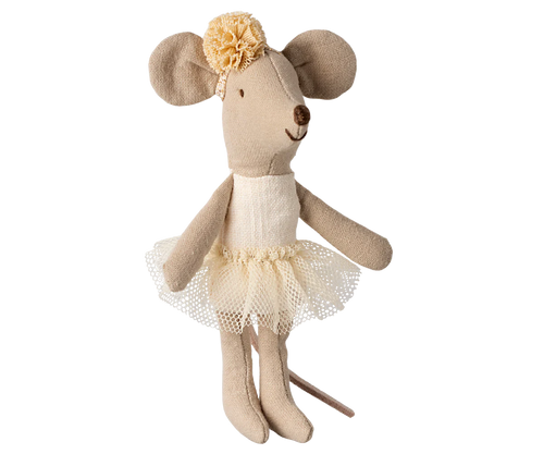 Maileg / Little Sister / Ballerina mouse / Yellow