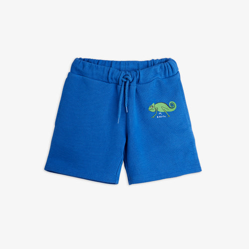 Mini Rodini / Sweatshorts / Lizard / Blue