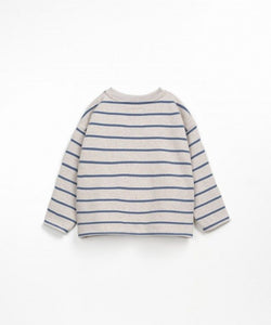 Play Up / KID / Striped Jersey Longsleeve T-shirt / Whale