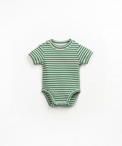 Play Up / BABY / Striped Rib Body / Botanical