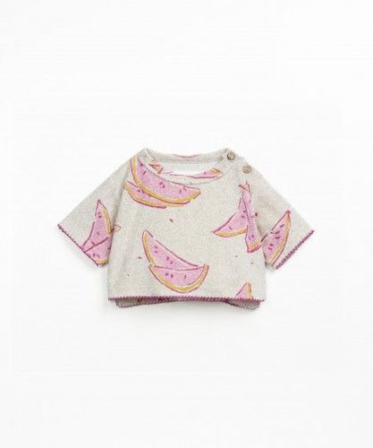 Play Up / BABY / Plush Sweater T-Shirt / Grés