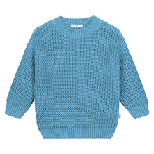 Load image into Gallery viewer, Yuki / Chunky Knitted Sweater / Sky