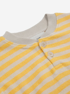 Bobo Choses / BABY / Buttoned Sweatshirt / Stripes