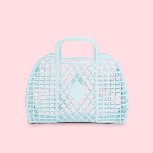 Sunjellies / Small Retro Basket / Blue