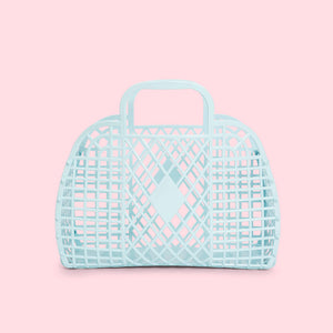 Sunjellies / Small Retro Basket / Blue