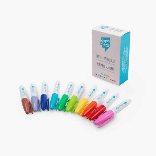 SuperPetit / 10 Erasable Markers Box