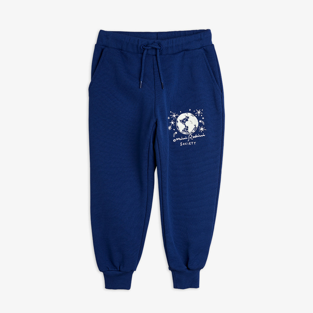 Mini Rodini / Sweatpants / MR Society Emb / Blue