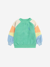 Load image into Gallery viewer, Bobo Choses / BABY / Terry Cloth Sweatshirt / Green Color Block