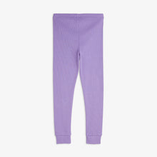 Load image into Gallery viewer, Mini Rodini / PRE SS25 / Leggings / Solid Rib / Purple