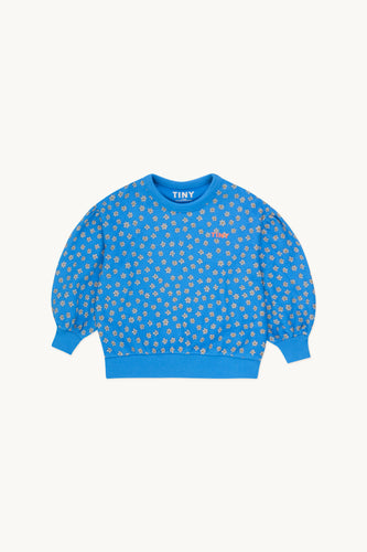 Tinycottons / KID / Daisies Sweatshirt / Blue