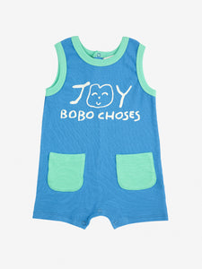 Bobo Choses / BABY / Playsuit / Smiling Blue