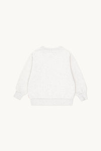 Tinycottons / KID / Regulars Sweatshirt / Light Grey Heather