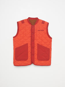 True Artist / KID / Padded Vest nº03 / Brick Red