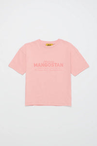 Maison Mangostan / The Original Logo T-Shirt / Pink