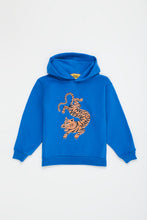 Load image into Gallery viewer, Maison Mangostan / Tiger Hoodie / Blue