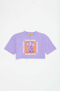 Maison Mangostan / Elephant T-Shirt / Lilac