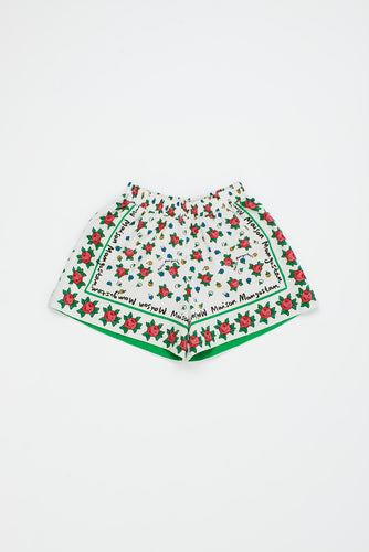 Maison Mangostan / Mumbai Flowers Short / White