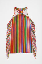 Load image into Gallery viewer, Maison Mangostan / Banana Stripes Dress / Multicolor