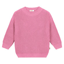 Load image into Gallery viewer, Yuki / Chunky Knitted Sweater / Bubble Gum Pink