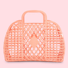 Load image into Gallery viewer, Sunjellies / Large Retro Basket / Peach