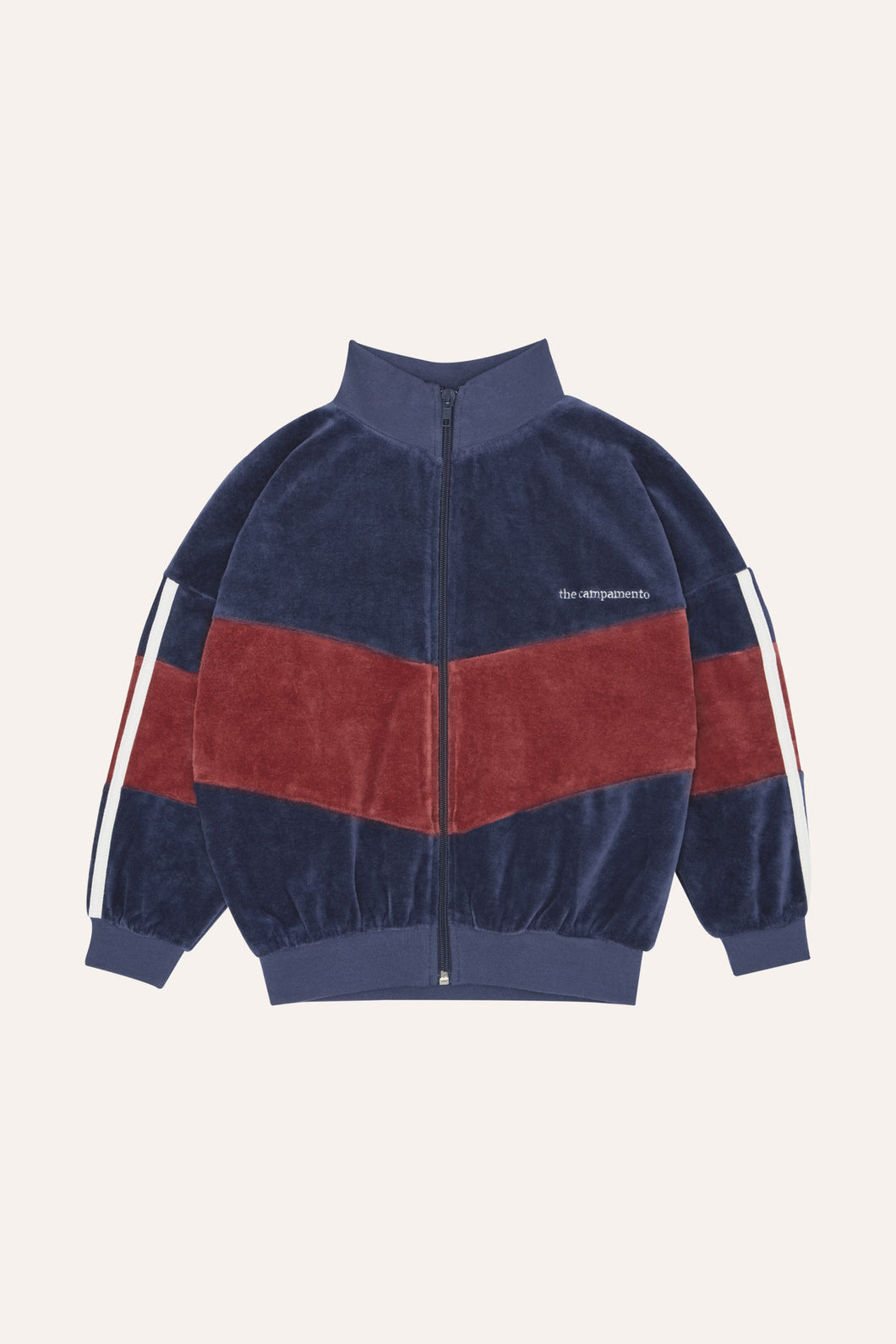 The Campamento / KID / Zipped Sweatshirt / Contrasted