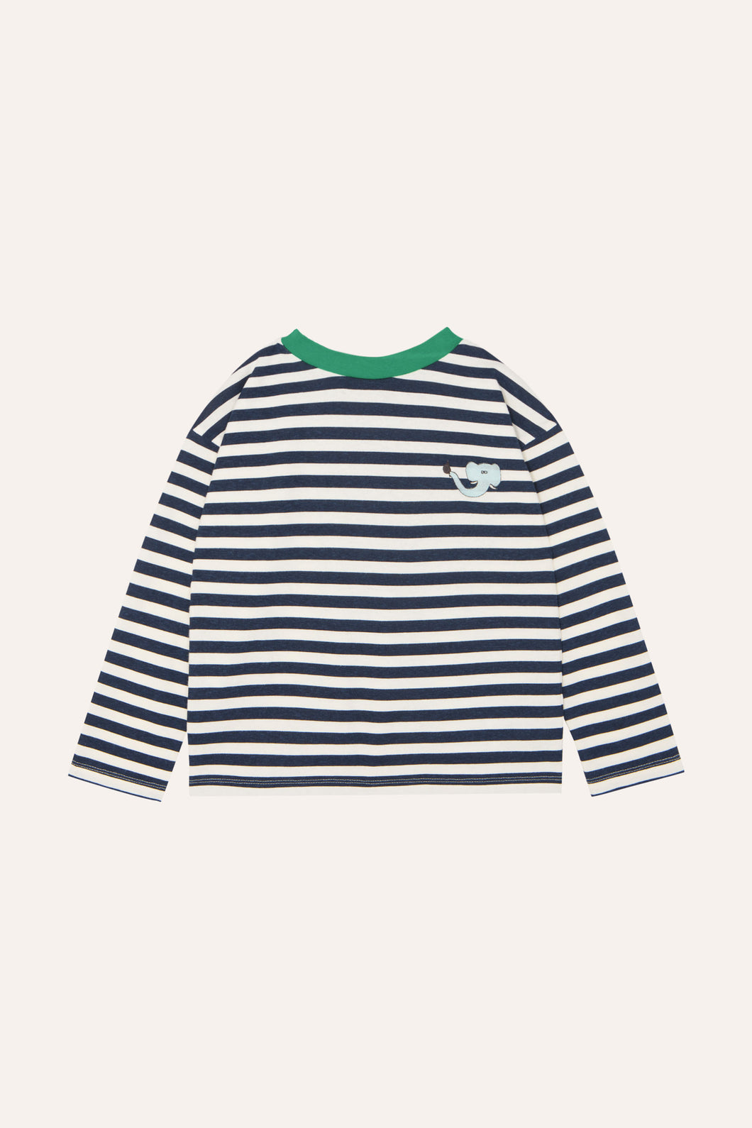 The Campamento / KID / Long Sleeves T-Shirt / Blue Stripes