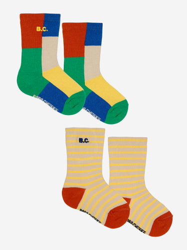 Bobo Choses / BABY / Socks 2-Pack / Color Block