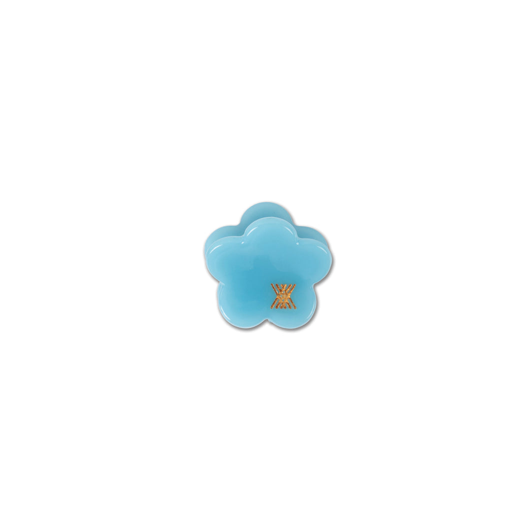 Repose AMS / Flower Hair Clamp Small / Dusty Air Blue