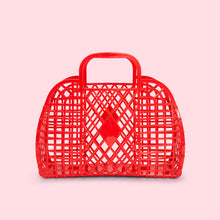 Load image into Gallery viewer, Sunjellies / Small Retro Basket / Red