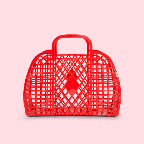 Sunjellies / Small Retro Basket / Red