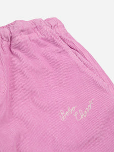 Bobo Choses / KID / Corduroy Straight Pants / Bobo Choses Pink