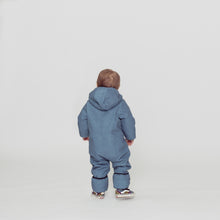 Load image into Gallery viewer, Gosoaky / Water Repellent Onesie / Baby Sparrow / Denim