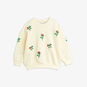 Mini Rodini / Sweatshirt / Lingonberries AOP / Offwhite