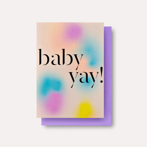 The Completist / Graphic Card / Wenskaart / Baby Yay!