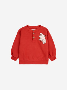 Bobo Choses / BABY / Buttoned Sweatshirt / Freedom Bird