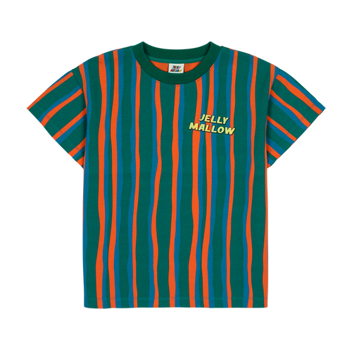 Jellymallow / T-Shirt / JM Striped / Green