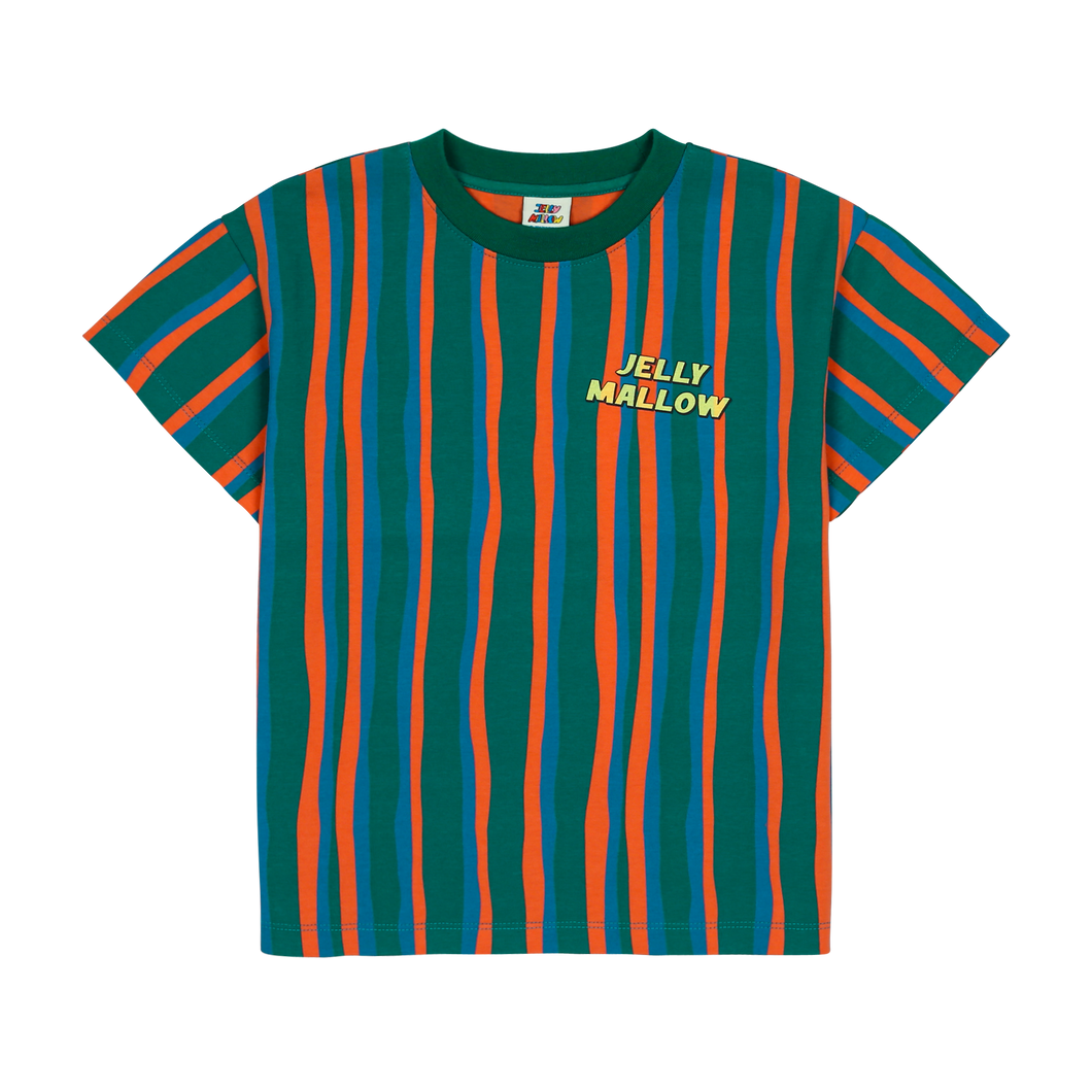 Jellymallow / T-Shirt / JM Striped / Green