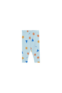 Tinycottons / BABY / Geometric Baby Pant / Warm Blue